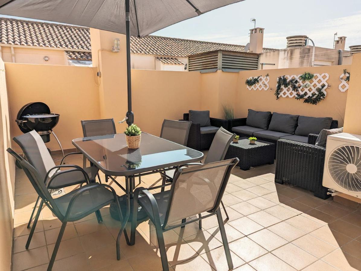 Apartamento Las Palmeras - Con Terraza, Barbacoa, Aire Acondicionado Y A 250M De La Playa! Los Alcazares Exterior photo